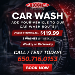 Mobile Car Wash Route - Auto Detail Factory Mobile Car Wash Route